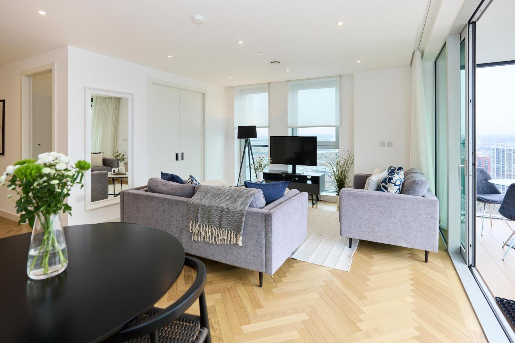 Appartamento The Southwark Heights -modern 3-bedroom Flat With Views *