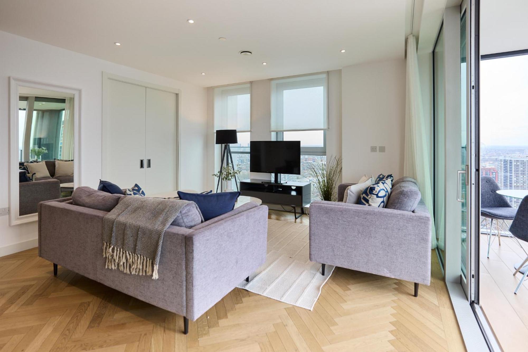 The Southwark Heights -modern 3-bedroom Flat With Views Appartamento
